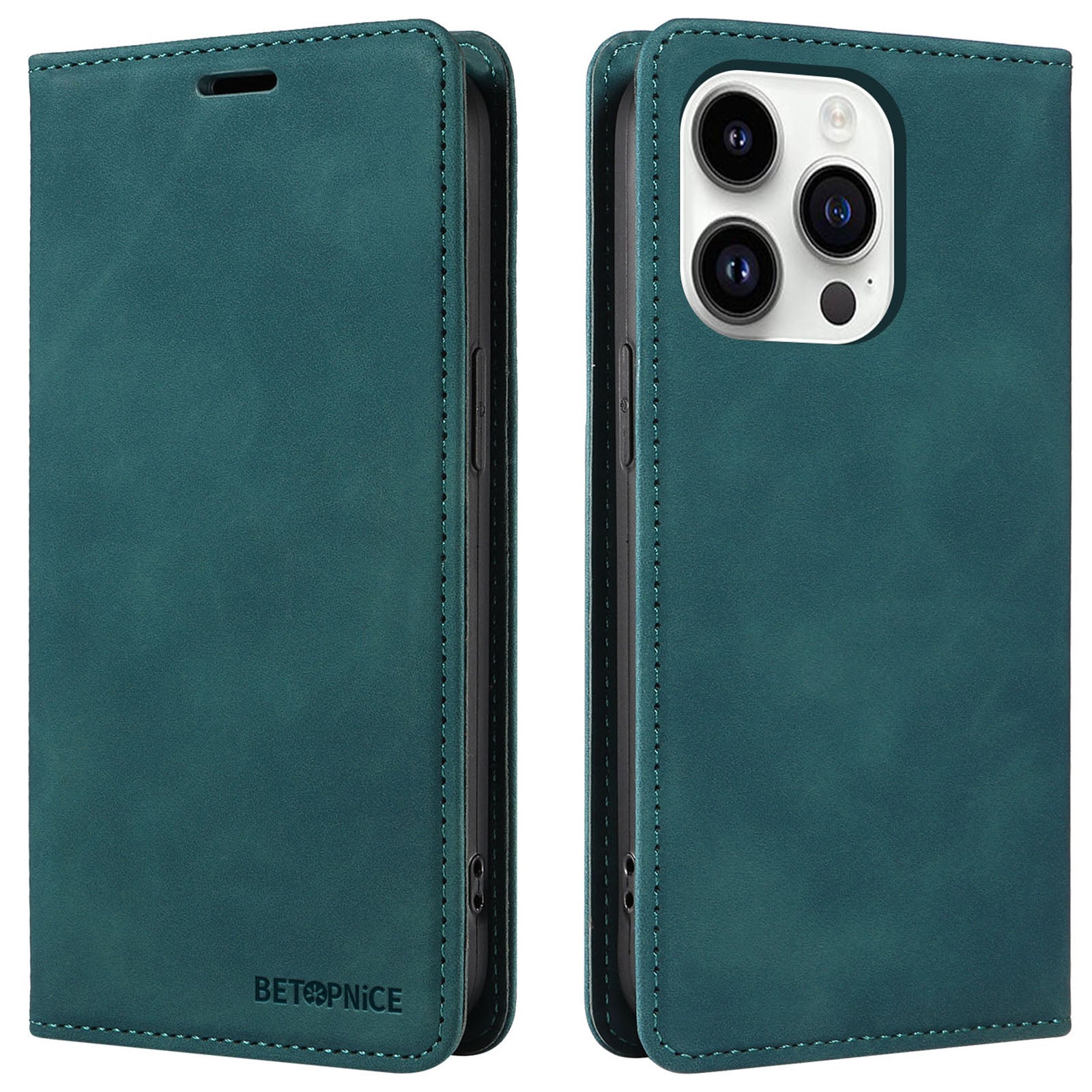 BETOPNICE 003 pro iPhone 15 Pro Max Peněženka TPU PU kožený kryt na telefon Blokovací stojan RFID Pouzdro na telefon BETOPNICE 003 pro iPhone 15 Pro Max Peněženka TPU PU kožený kryt na telefon Blokovací stojan RFID Pouzdro na telefon